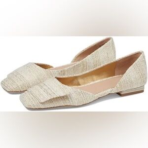 Franco Sarto A-TRACY Gold Metallic Flats – Size 6 – New/Store Try-On